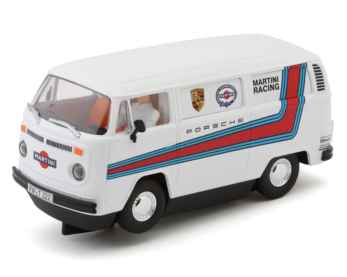 Carrera Evolution VW Bus T2b "Martini Racing" 1/32 Slot Car (White)