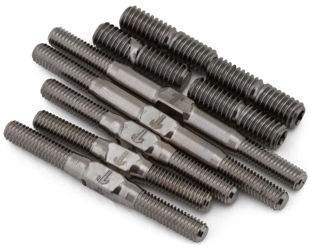 1UP Racing Xray X4 2025 Pro Duty Titanium Turnbuckles Set (Silver)