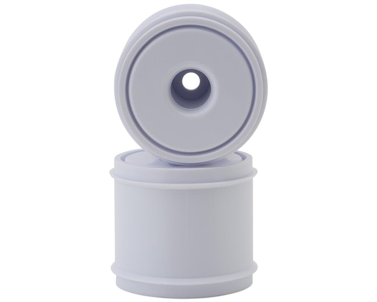 Exotek F1 Rear Disk Wheels (White) (2) (Exotek F1 Tires Only)