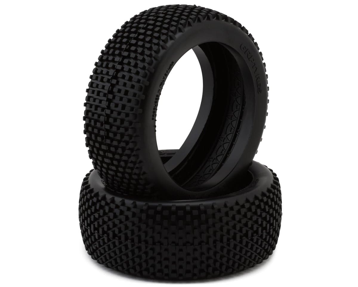 GRP Tires Block 1/8 Buggy Tires (2) (N25 - Super Soft)