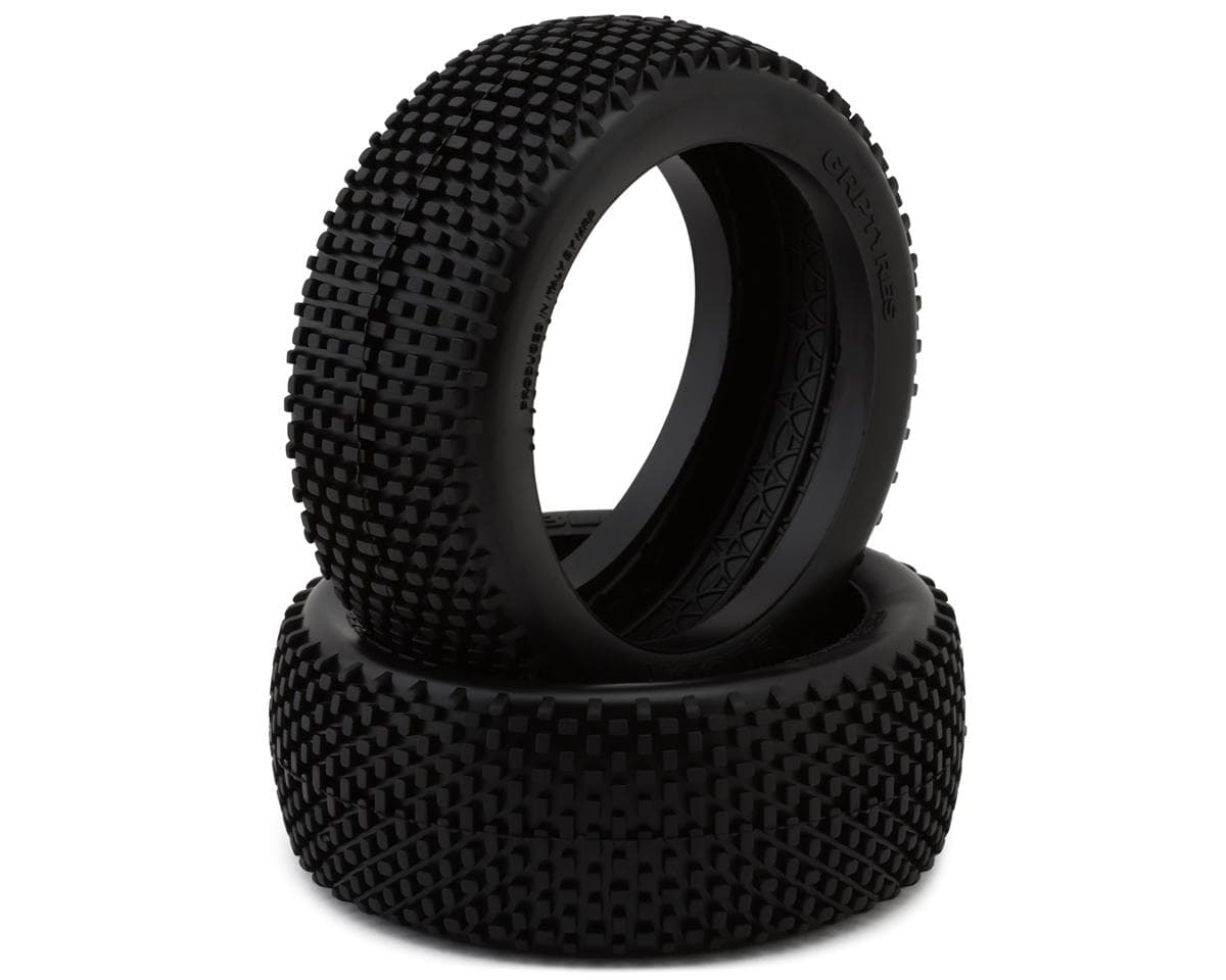 GRP Tires Block 1/8 Buggy Tires (2) (N35 - Soft)