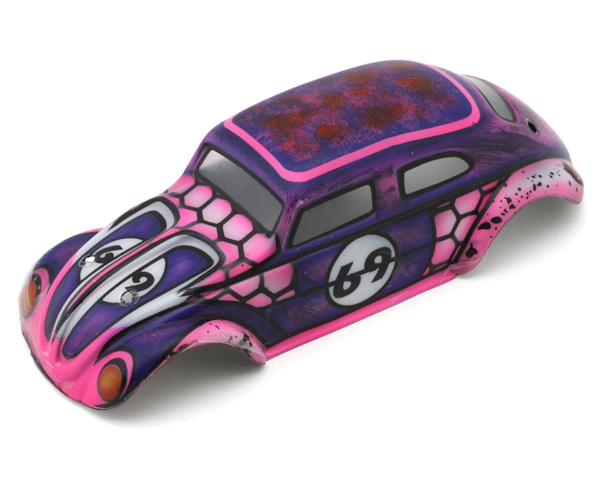 RadianZ Design Rabitto Airbrush Pre-Painted Body (Pink 69) (Losi® Micro-B™)