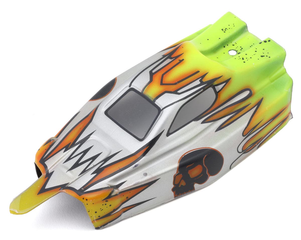 RadianZ Design Retro 1/16 Pre-Painted Buggy Body (Retro Flames) (Losi® Mini-B™)
