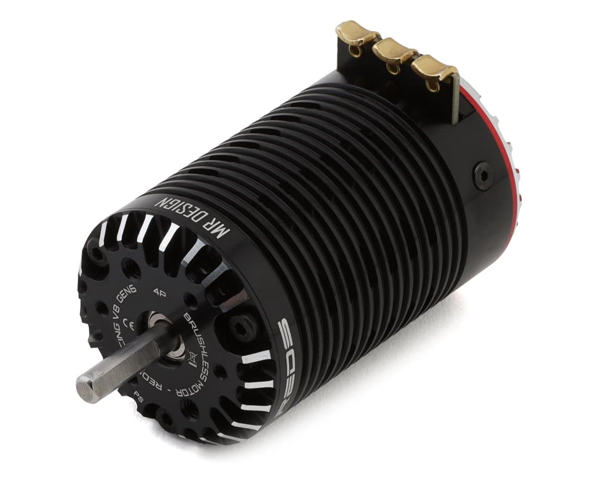 REDS Gen6 V8 4-Pole 1/8 Competition Brushless Sensored Motor (2800kV)