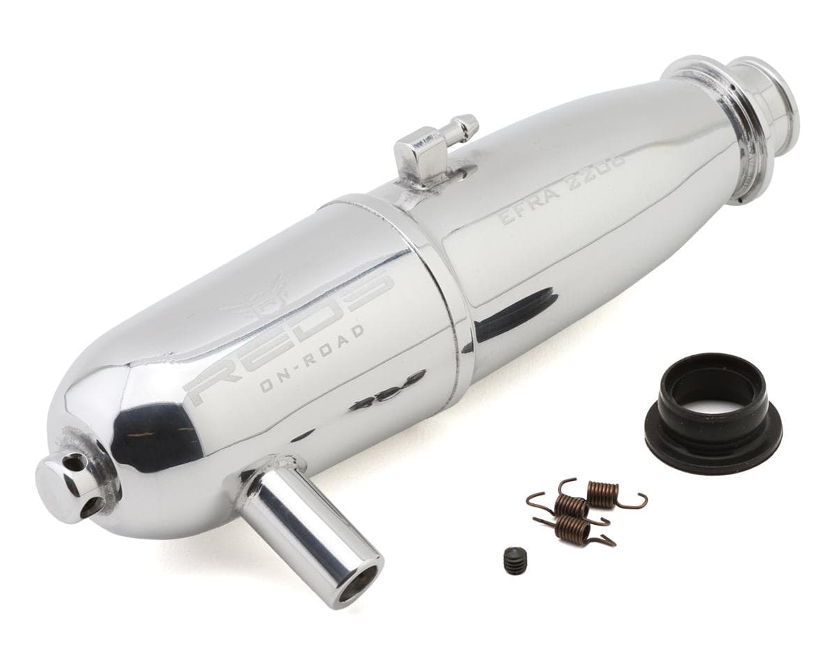 REDS EFRA 2206 In-Line On-Road Tuned Pipe (No Manifold)