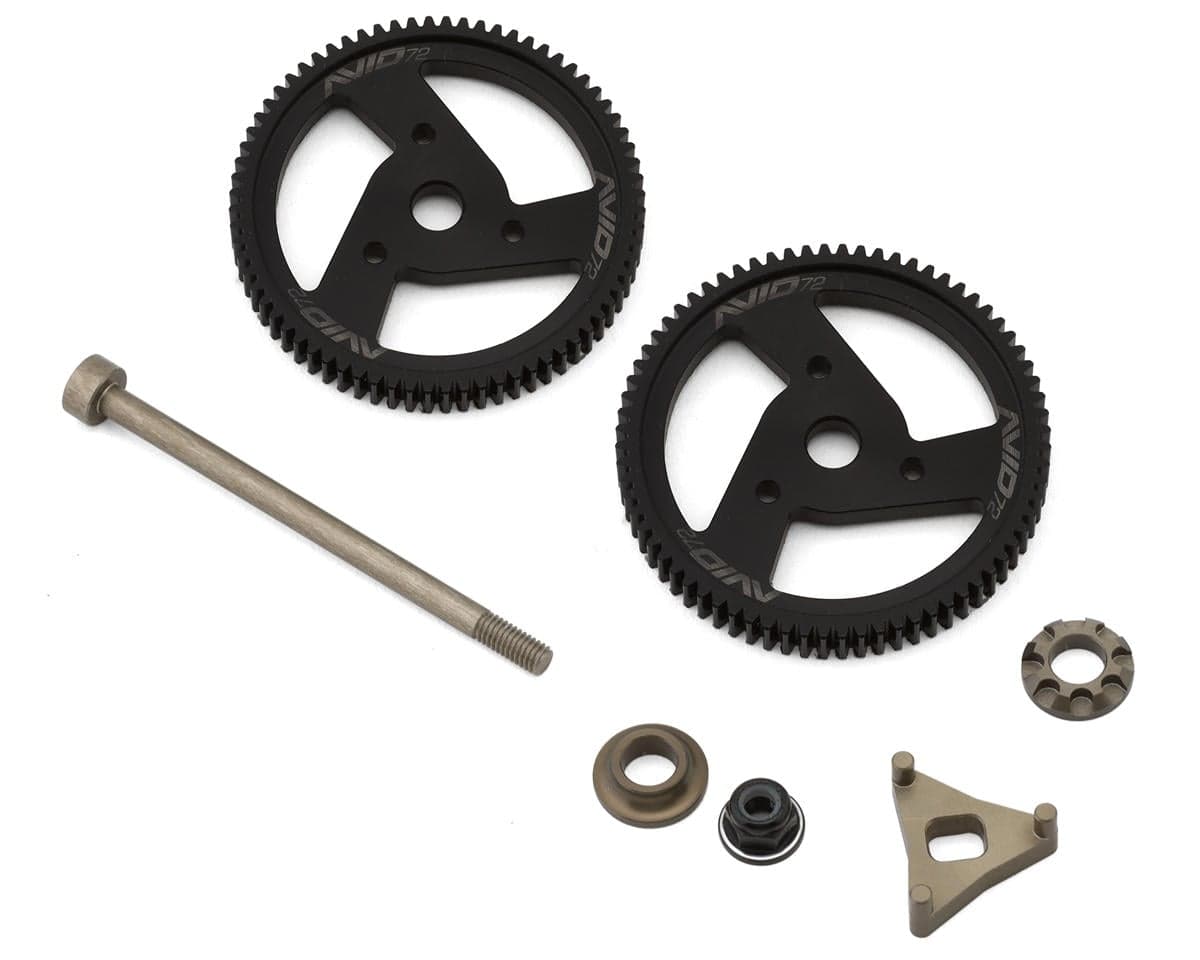 Avid RC Team Associated RC10B7/B7D Direct Drive Pro Slipper Eliminator Kit (72T)