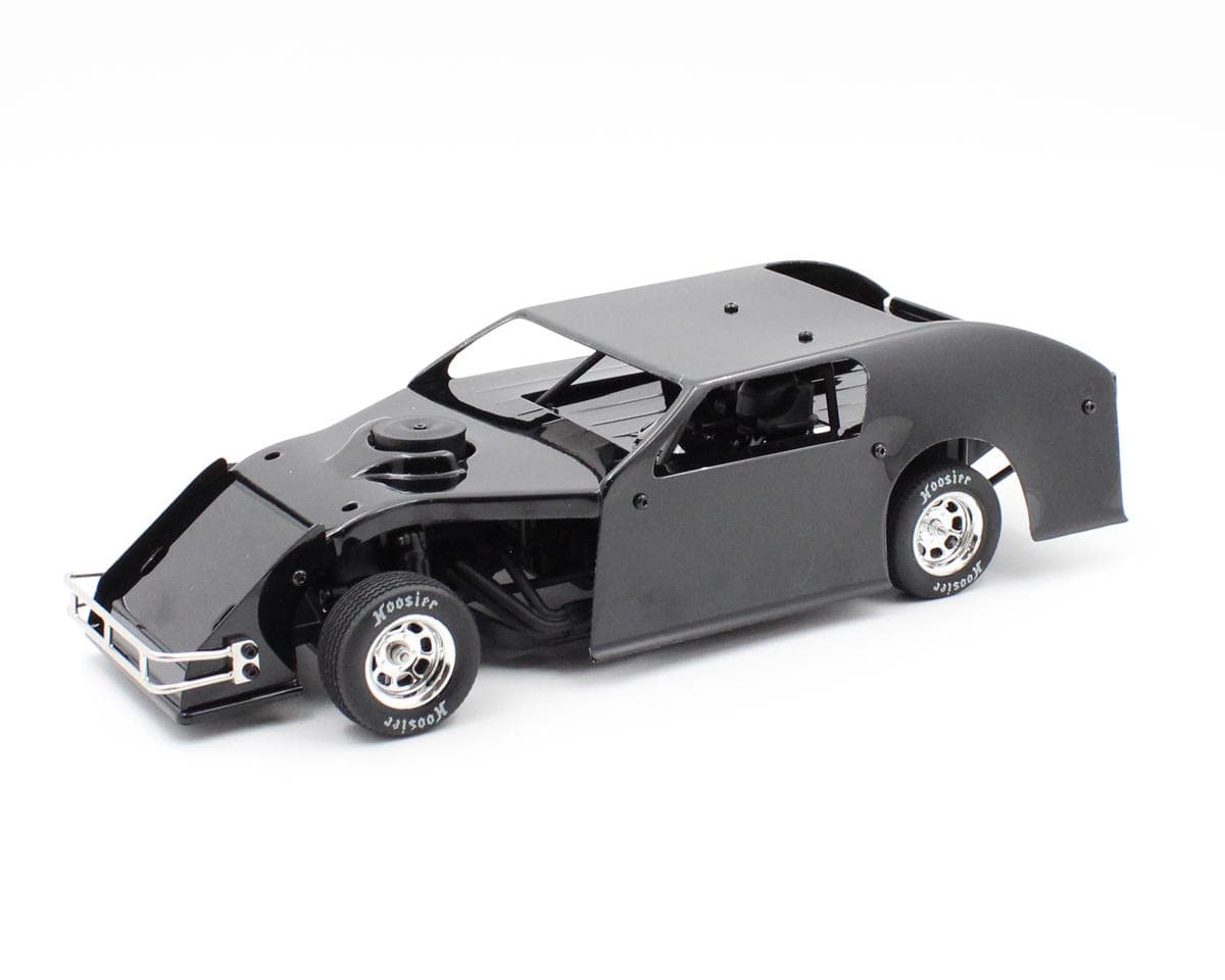 1RC Racing Dirt Modified 2.0 1/18 Brushless RTR 2WD Oval Racer (Black) w/2.4GHz Radio, Battery & Wall Charger