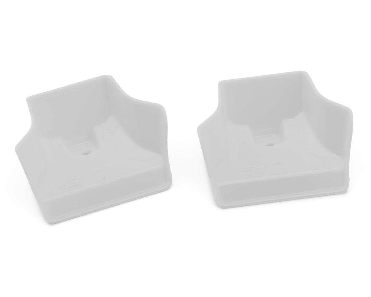 JConcepts Mugen MBX8/MBX-8e 1/8 Evo Molded Front Wings (White) (2)