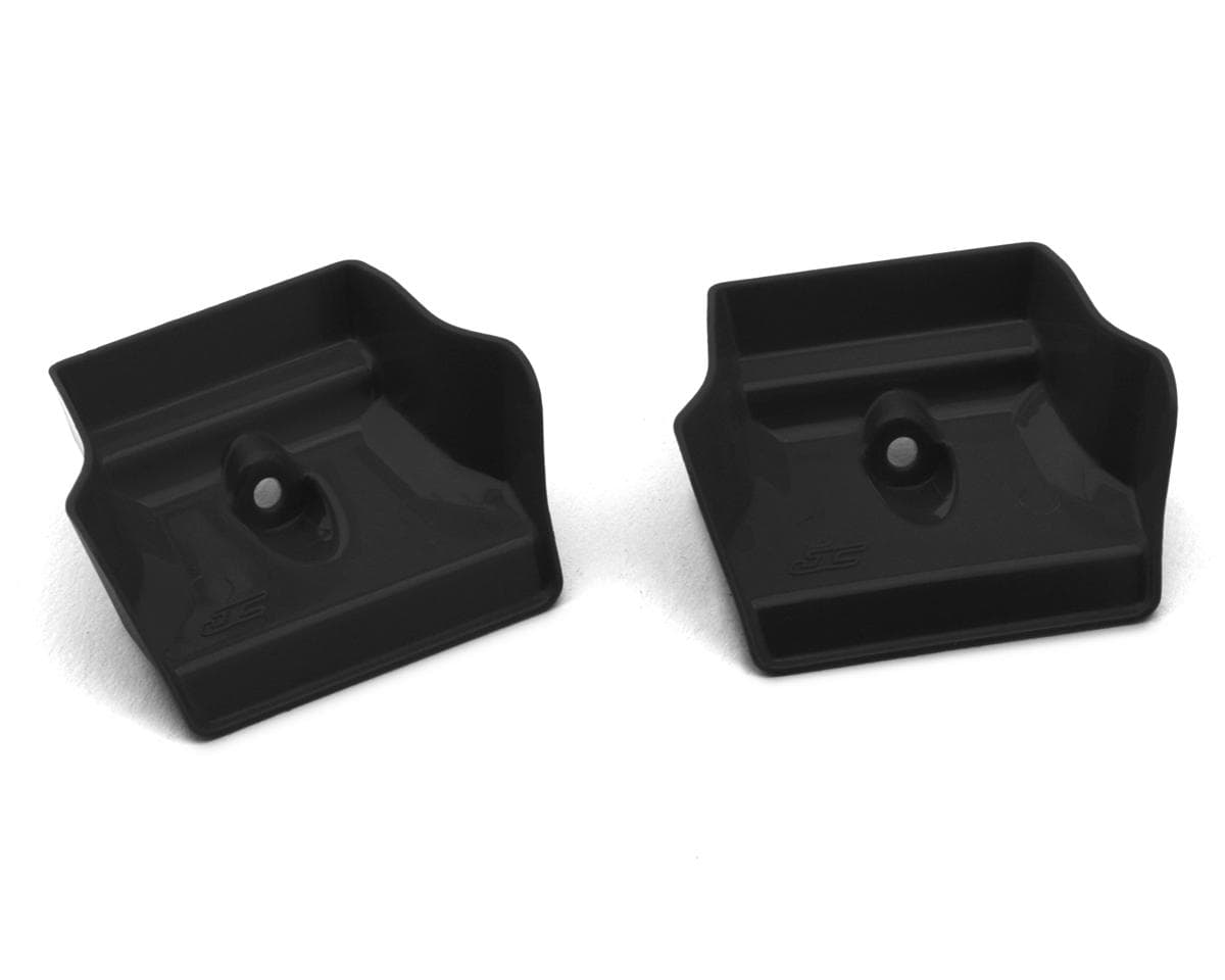 JConcepts Associated RC8B4.1/RC8B4.1e 1/8 Molded Front Wings (Black) (2)