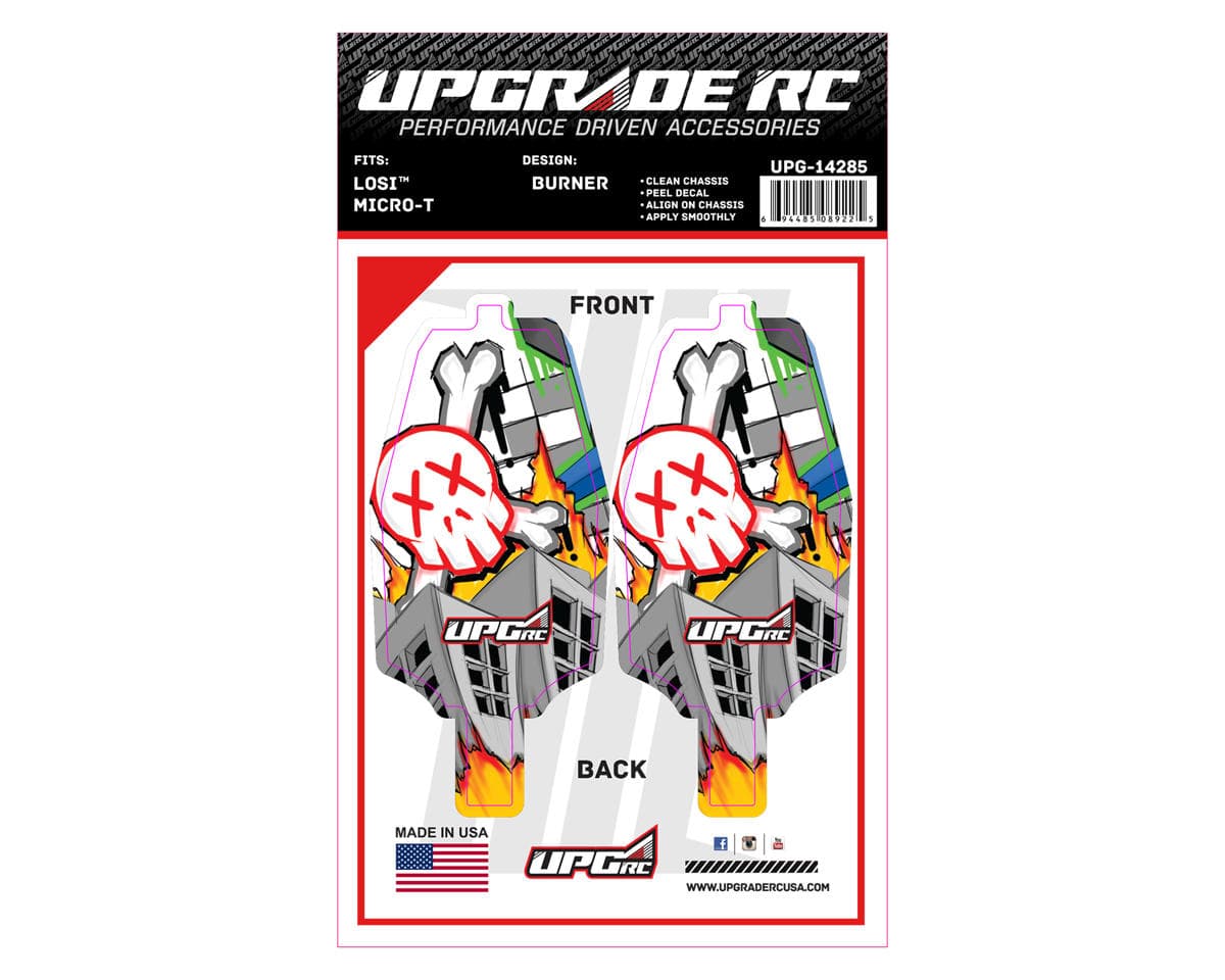 UpGrade RC Chassis Protector for Losi® Micro-T (Burner) (2)