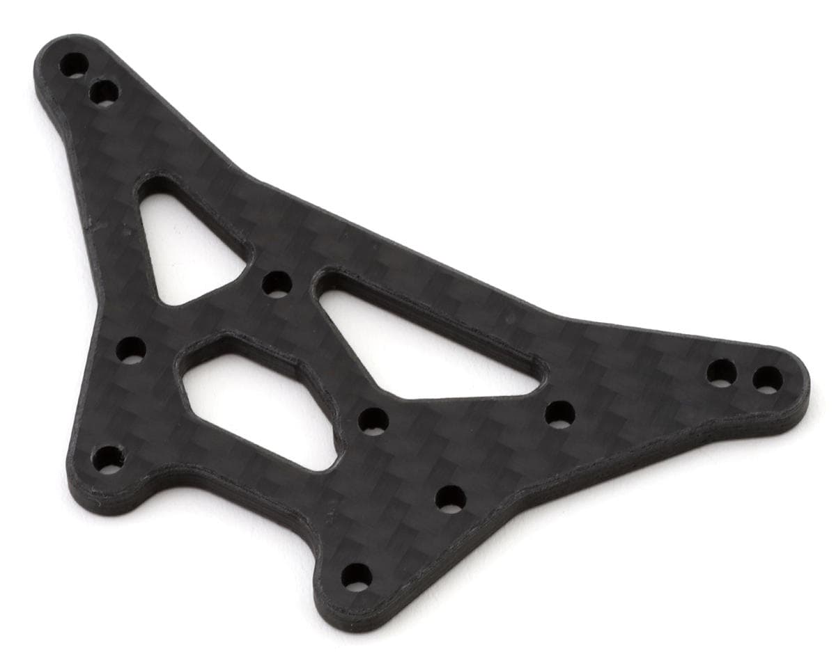 Team Losi Racing Carbon Front Shock Tower: 22S Sprint