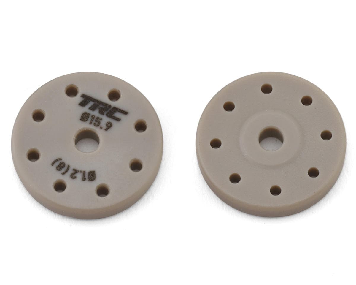 Throttlefinger Racing Concepts 15.9mm Flat Shock Pistons (2) (1.2mm x 8) (AE/Mugen/Tekno/Xray/Kyosho/Sworkz)