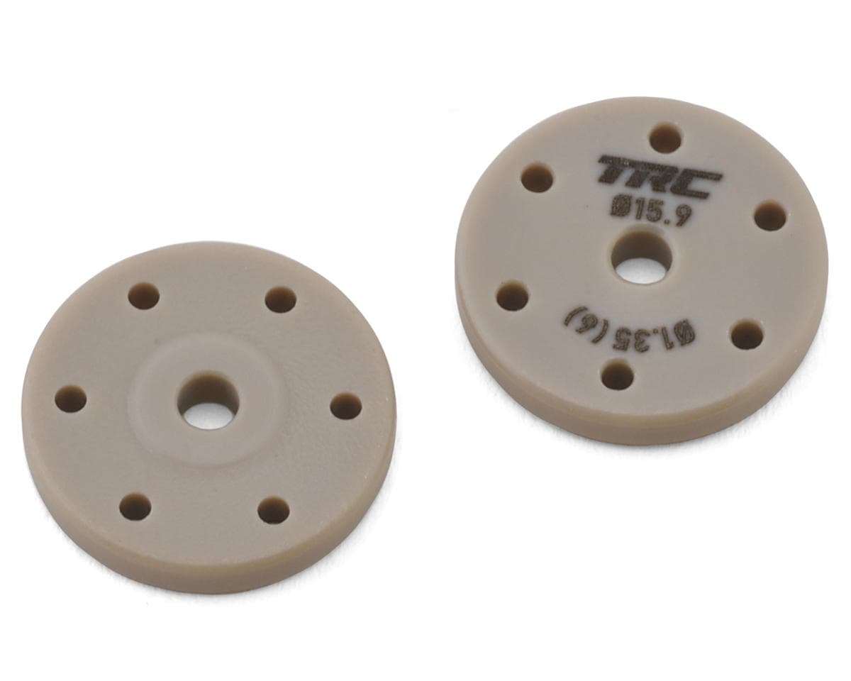 Throttlefinger Racing Concepts 15.9mm Flat Shock Piston (2) (1.35mm x 6) (AE/Mugen/Tekno/Xray/Kyosho/Sworkz)