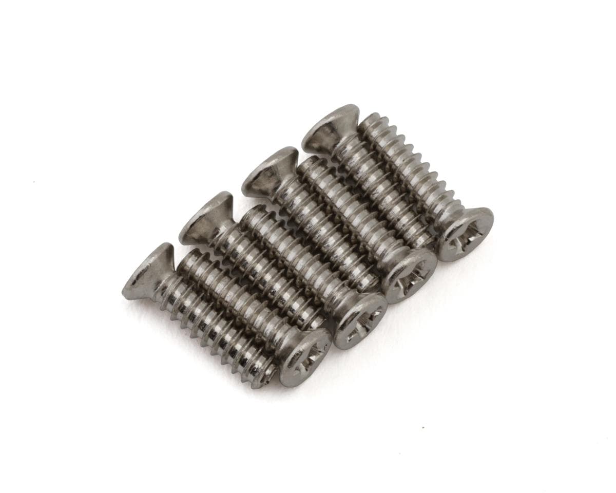 MST 2x8mm Tapping Flat Head Screws (8)