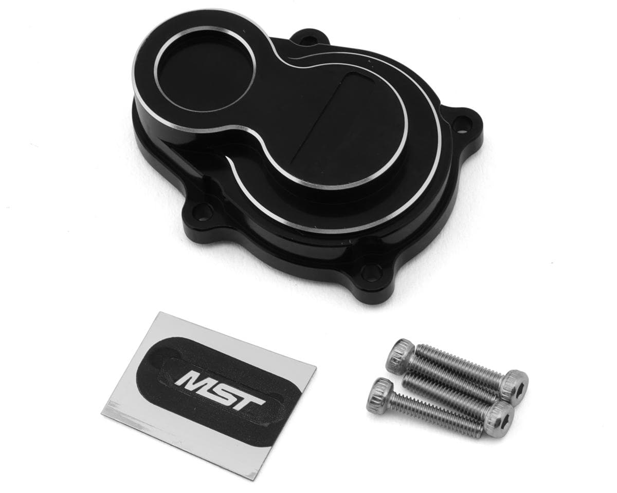 MST MRX GT Aluminum Gearbox Cover (Black)