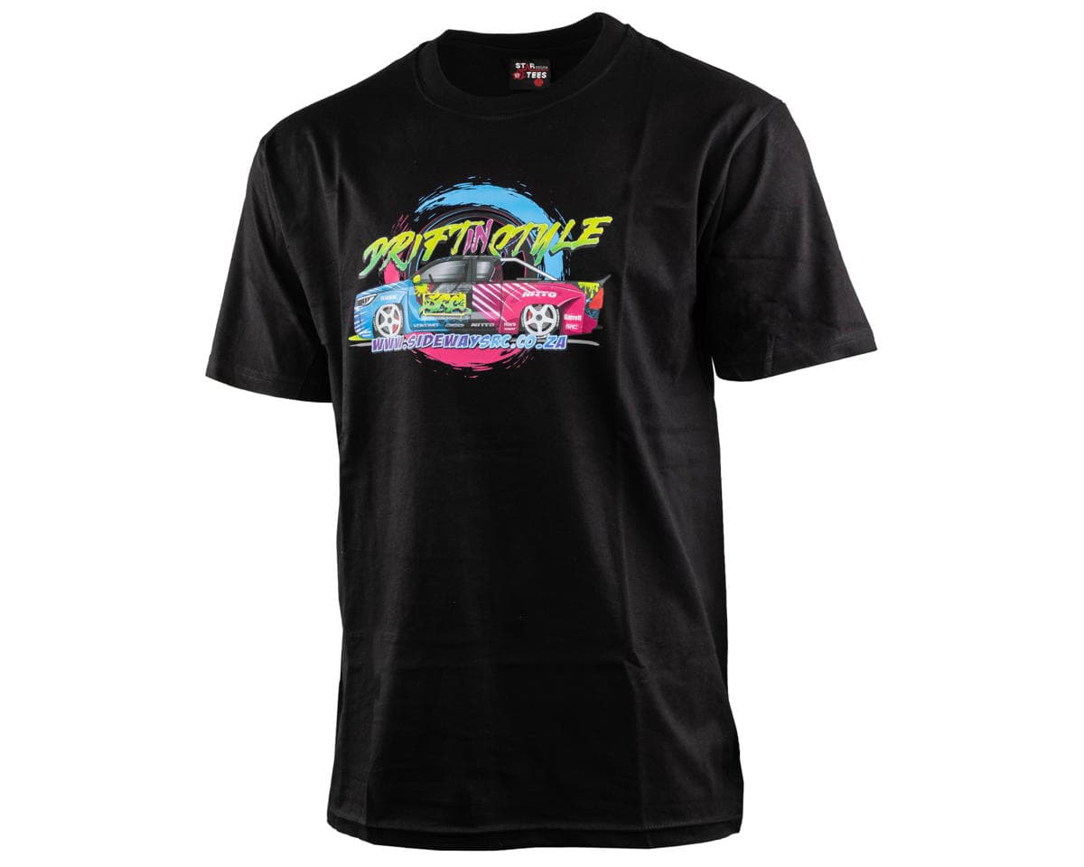Sideways RC T-Shirts V2 (Black) (M)