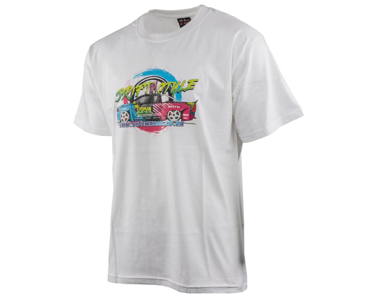 Sideways RC T-Shirt V2 (White) (L)