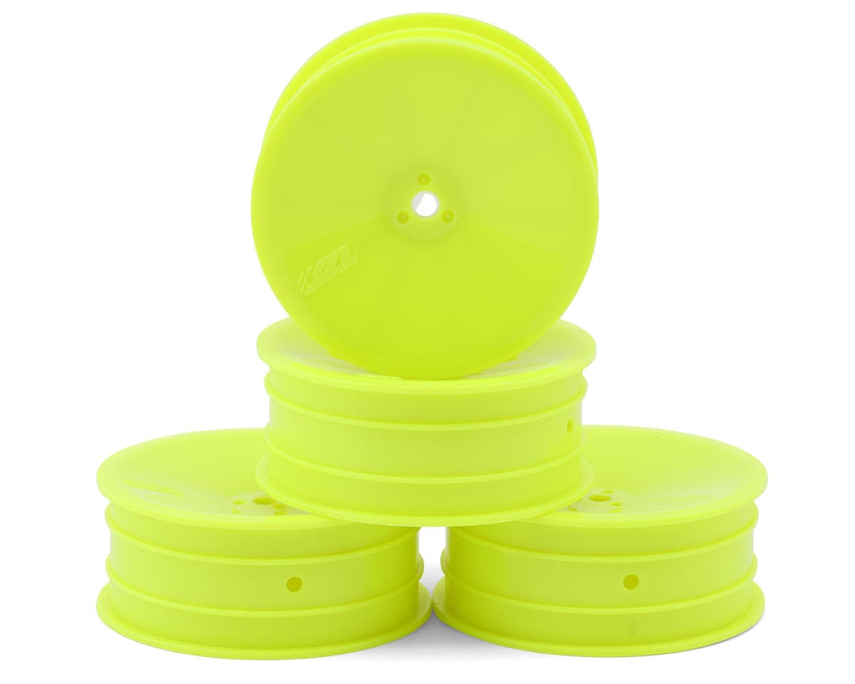 TZO Tires 2WD 2.2" Front 1/10 Buggy Wheels (Yellow) (4)
