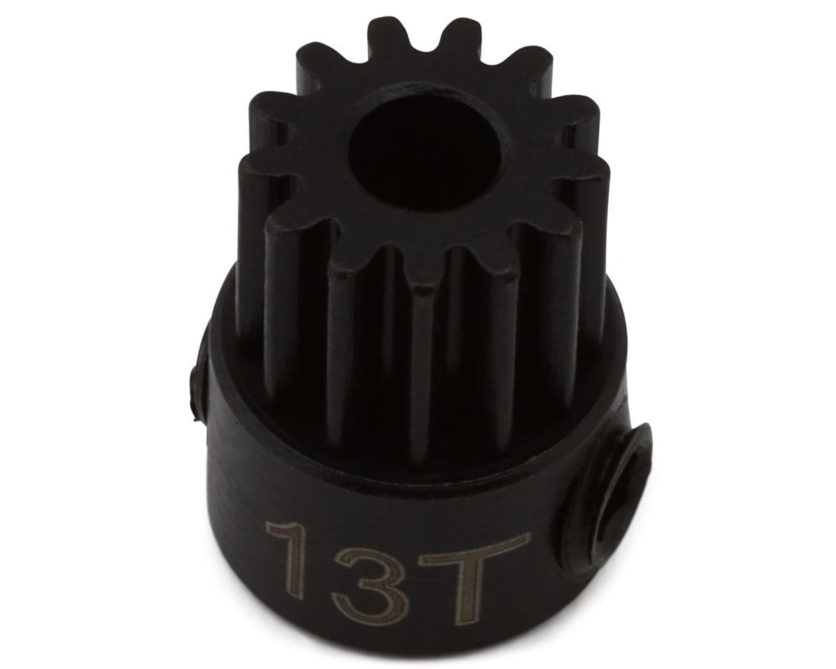 Hot Racing 48P Hardened Steel Pinion Gear (1/8 Bore) (13T)