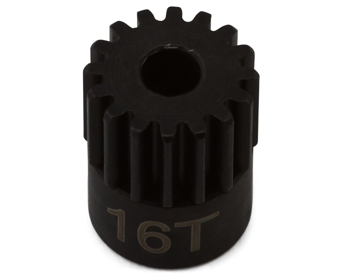 Hot Racing 48P Hardened Steel Pinion Gear (1/8 Bore) (16T)