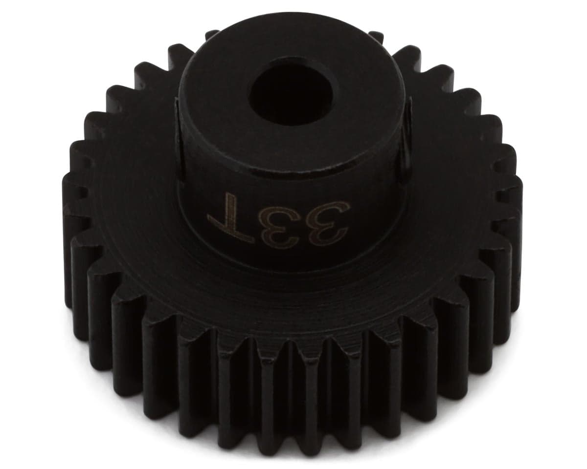 Hot Racing 48P Hardened Steel Pinion Gear (1/8 Bore) (33T)