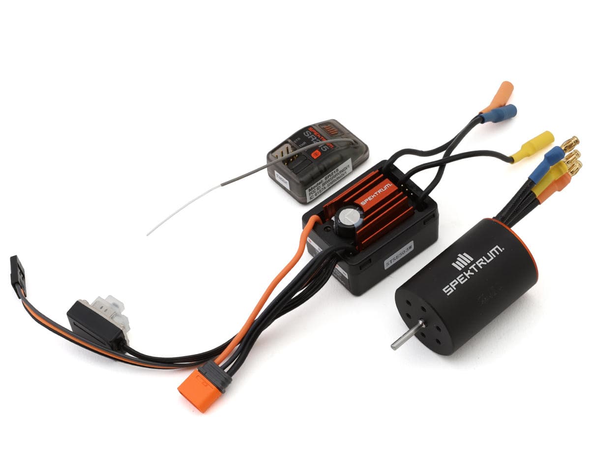 Spektrum RC Firma Losi® NASCAR Brushless Motor/ESC/Receiver Combo (4500Kv)