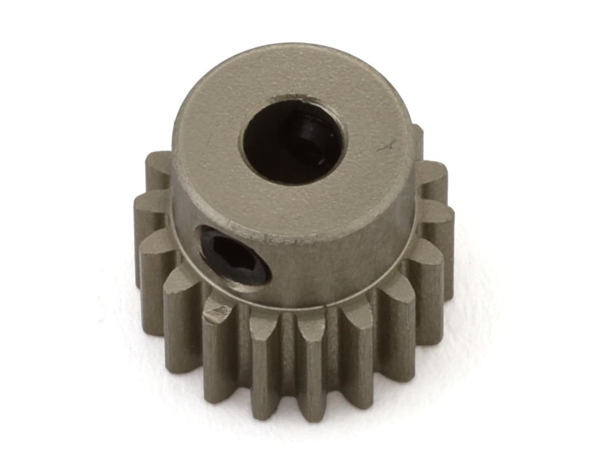 Hot Racing 48P Hard Anodized Aluminum Pinion Gear (1/8" Bore) (18T)