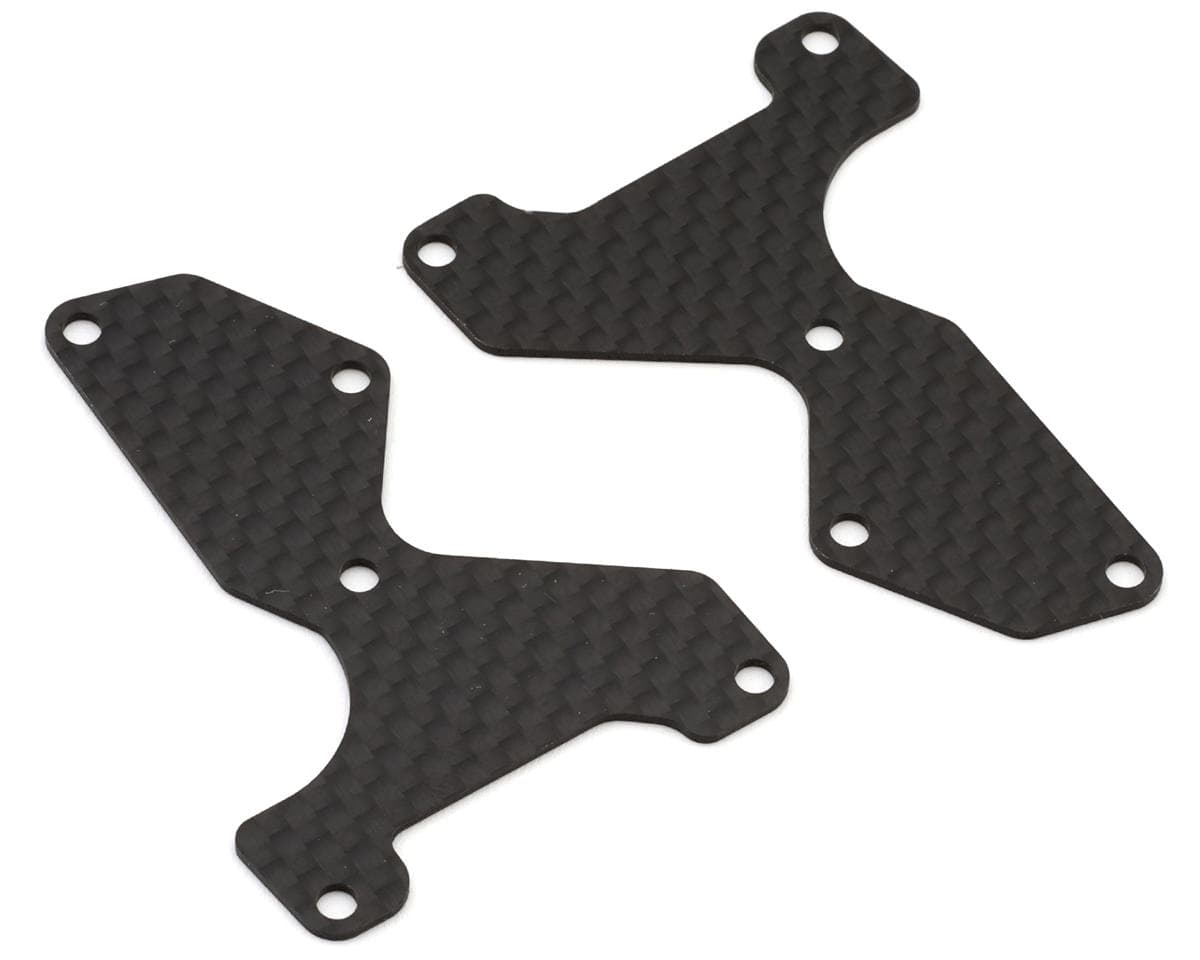 Mugen Seiki MBX8 Graphite Front Lower Arm Plates (2) (1.0mm)
