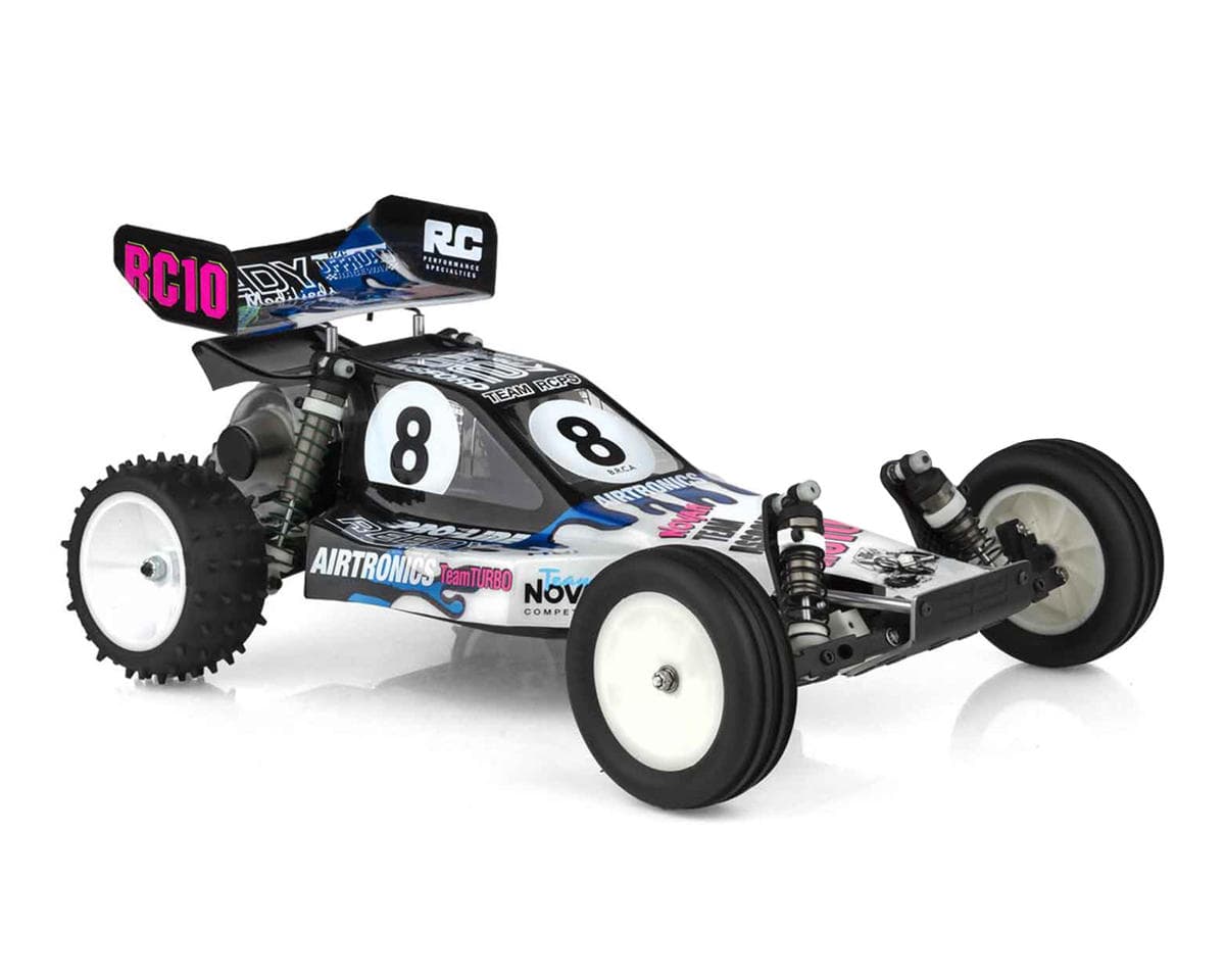 Team Associated RC10 Brian Kinwald Mirage SS Buggy Body & Wing (Clear)