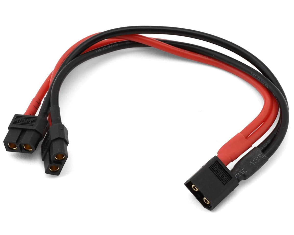 Yokomo Parallel Female XT60 To Male XT60 Y-Harness Charge lead