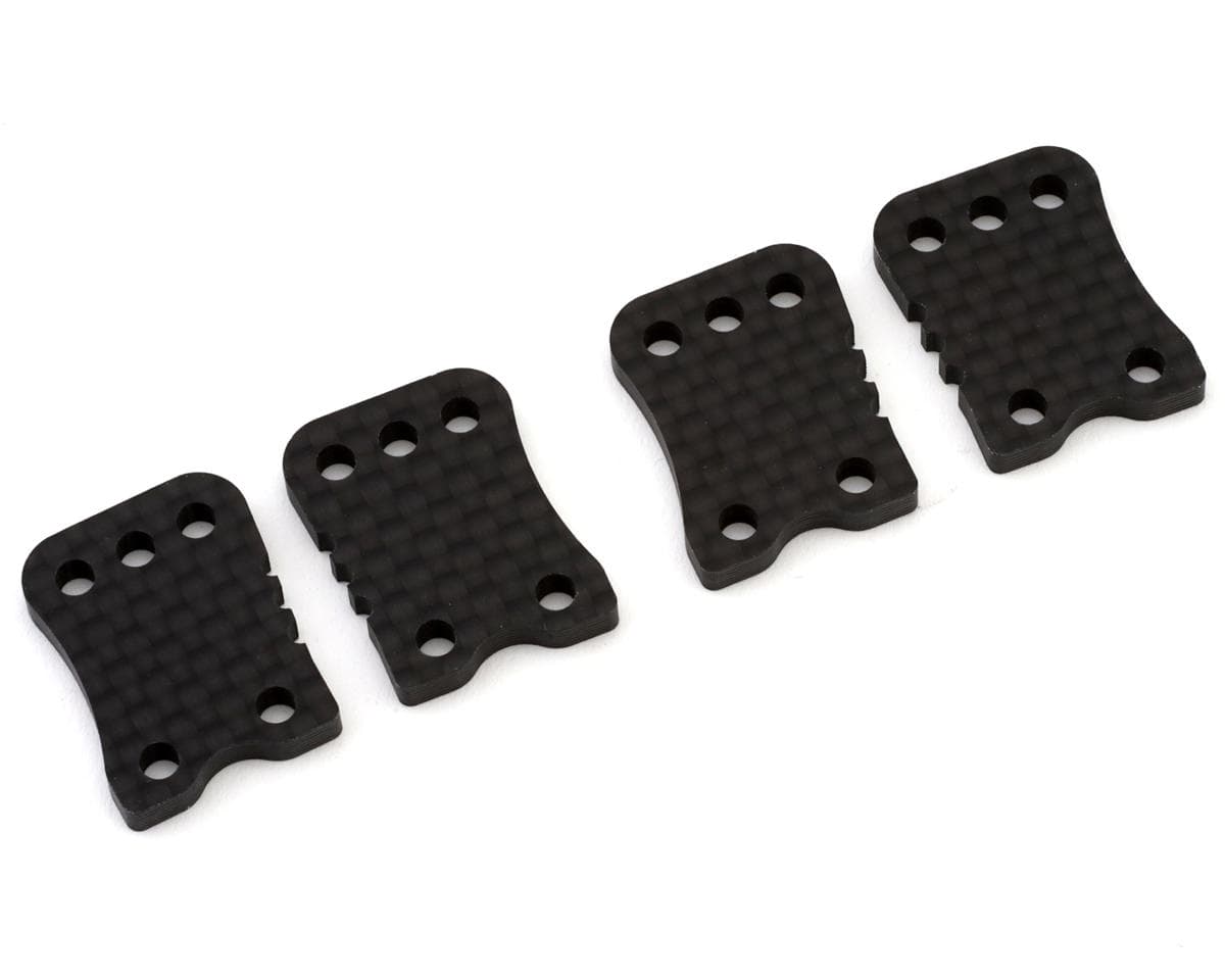 Mugen Seiki MBX8R Graphite Rear Camber Link Plates (4) (3°)