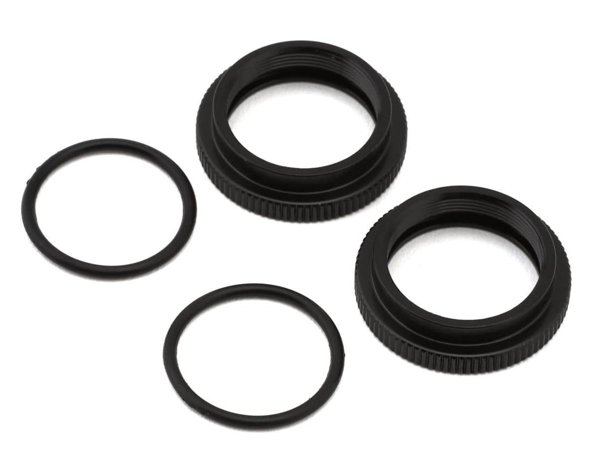 Team Losi Racing 22X 13mm Threaded Shock Spring Collars (2)