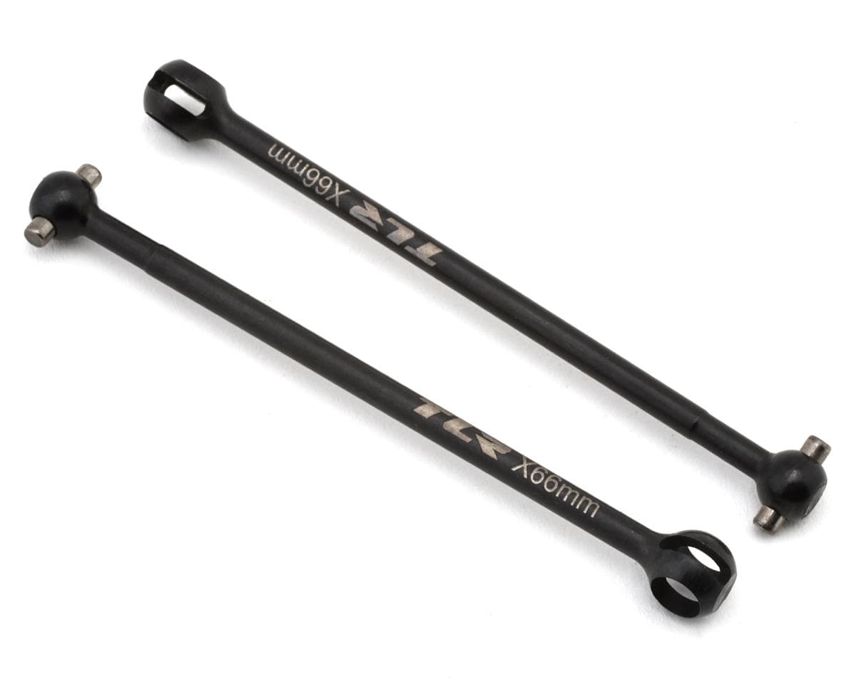 Team Losi Racing 22X CVA Driveshaft Bones (66mm) (2)