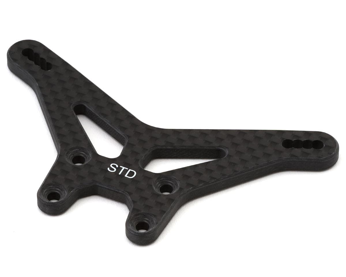 Team Losi Racing 22X Carbon Fiber Rear Shock Tower (Standard)