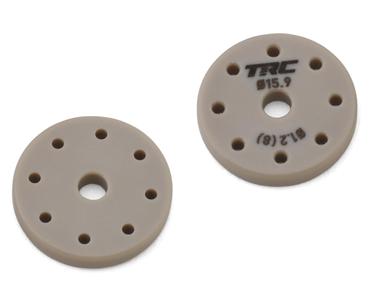Throttlefinger Racing Concepts 15.9mm Flat Shock piston (2) (1.2mm x 8) (TLR)