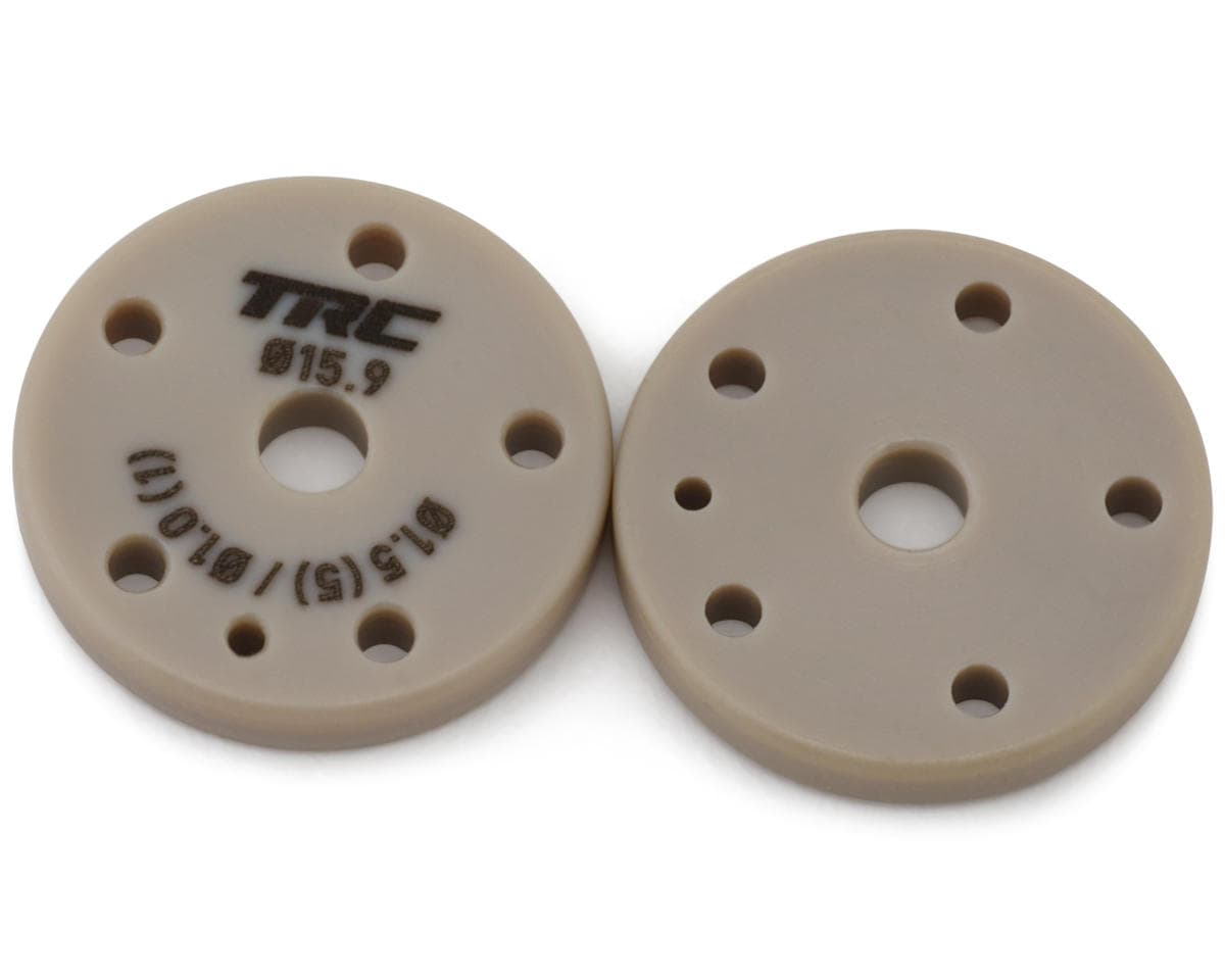Throttlefinger Racing Concepts 15.9mm Flat Shock Pistons (1.5mm x5 + 1mm x1) (2) (TLR)