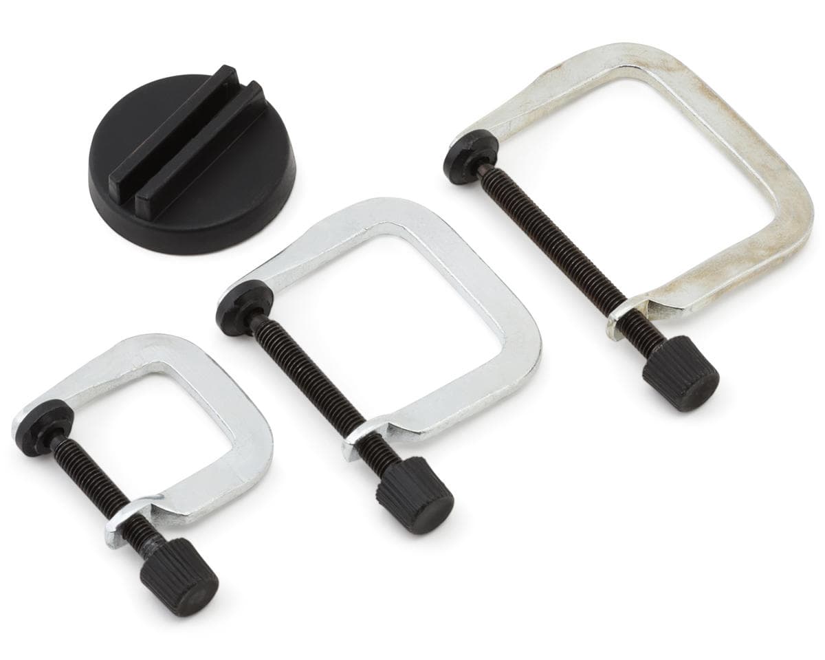 Shesto Limited Modelcraft Collection G-Clamps Set (20/30/40mm) w/Magnet Base