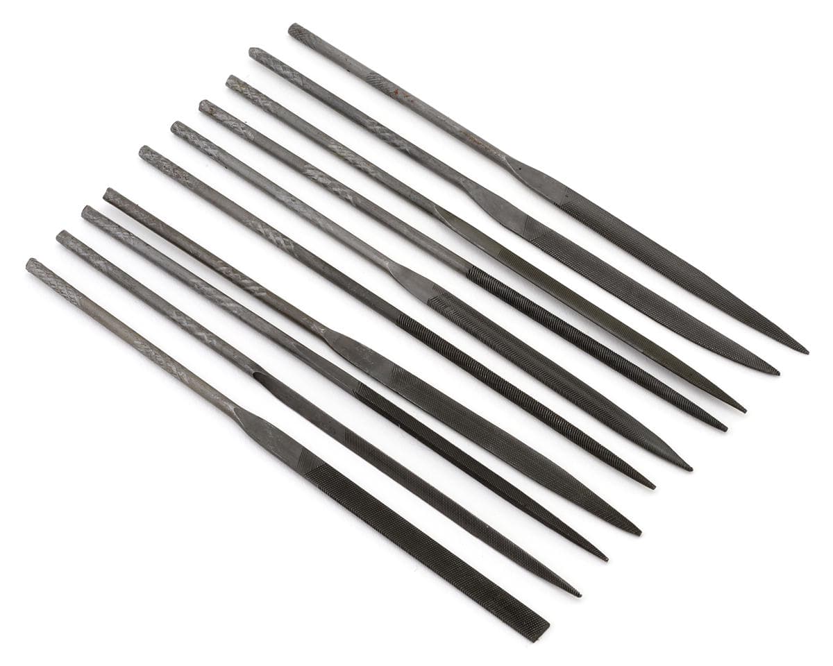 Shesto Limited Modelcraft Collection Needle File Set (10) (Medium Cut)