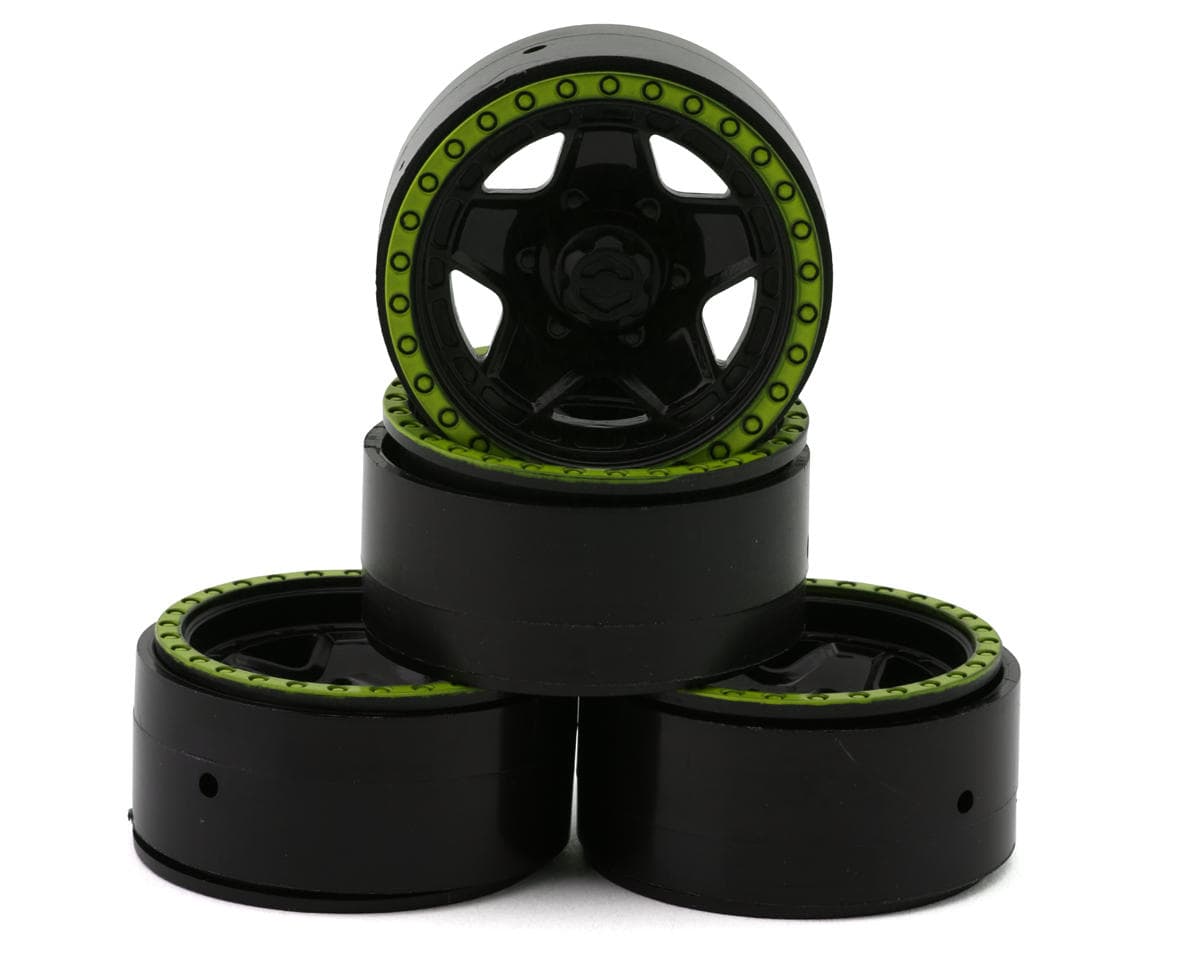 HPI Venture 18 CL-5 1.2" Composite Beadlock Wheels (Green) (4)