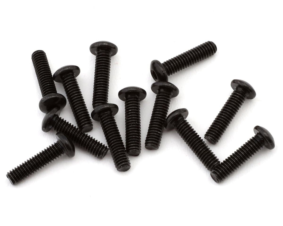 MJX HYPER GO Machined Button Head Hex Screws (12) (2.5x10mm)