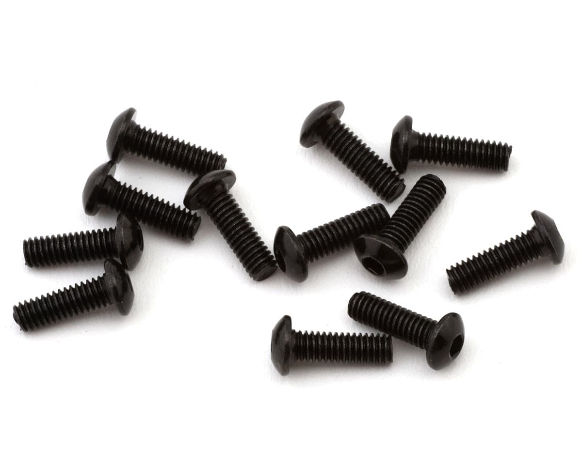 MJX HYPER GO Machined Button Head Hex Screws (12) (2.5x8mm)