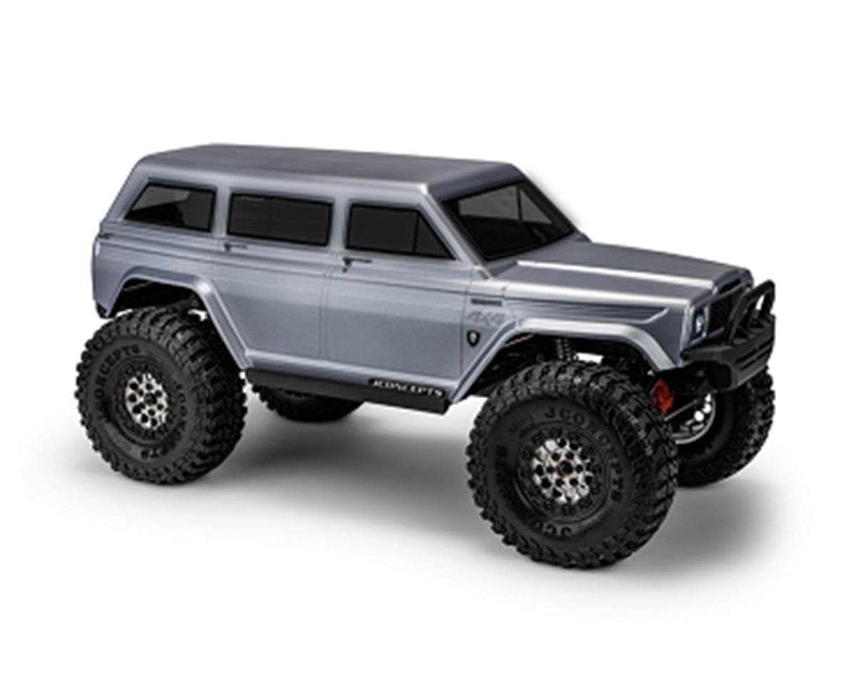 JConcepts Warneer "Tucked" Rock Crawler Body (Clear) (12.3")