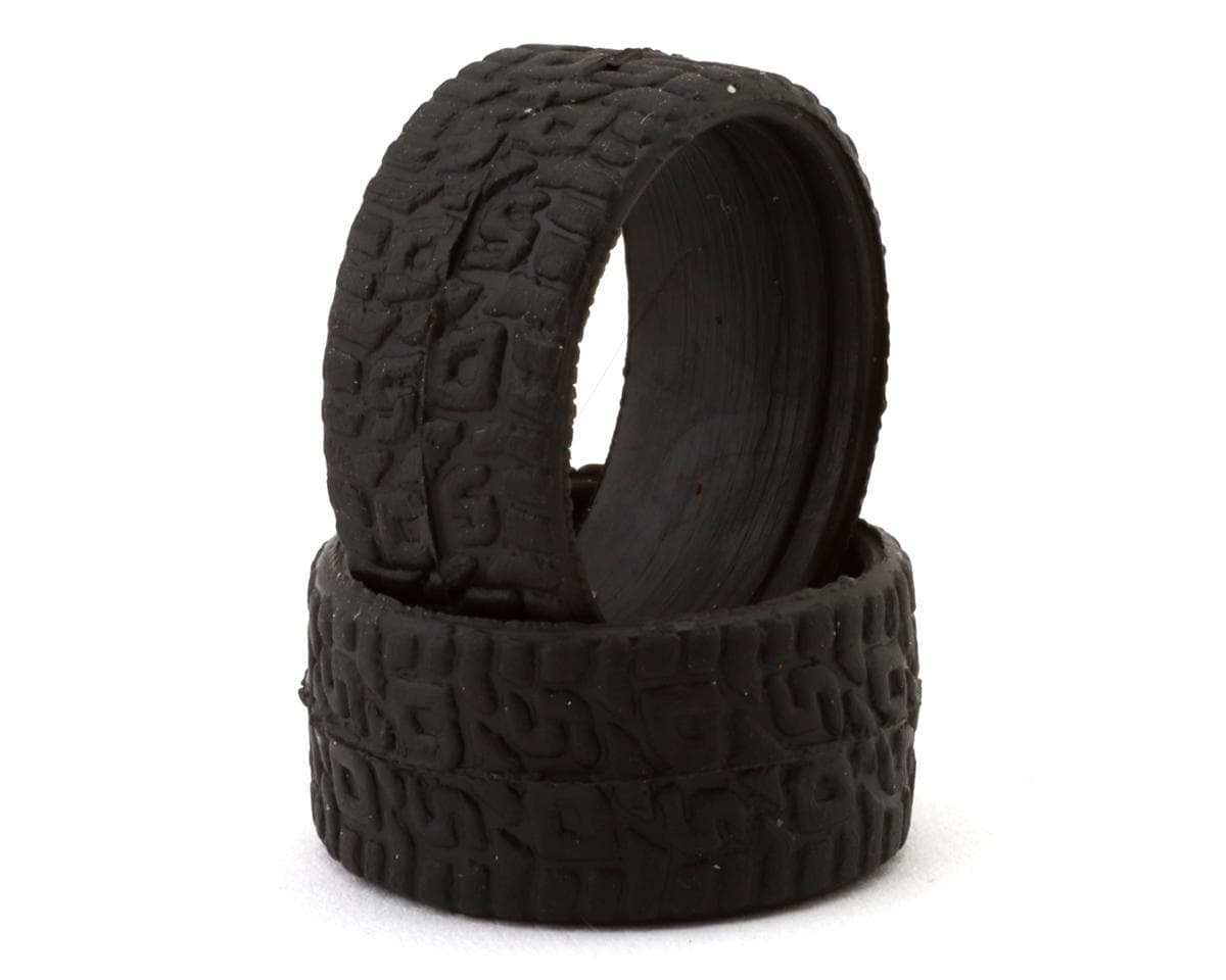 DS Racing 1/28 Rear Treaded Rubber Touring Tires (2) (Super Soft) (11mm Width)