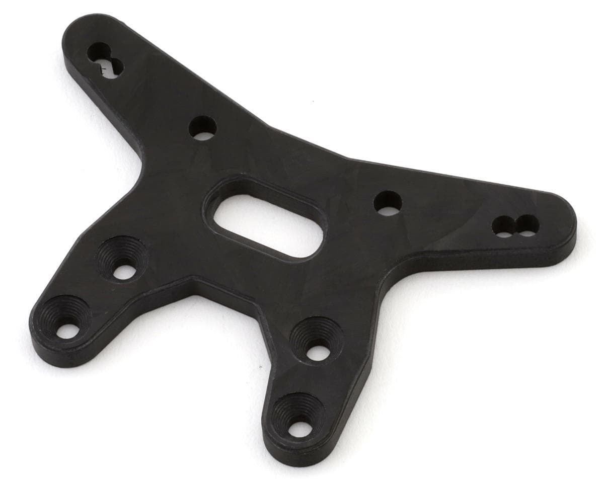 Avid RC RC10B7 Forged Carbon Front Shock Tower (-3mm)