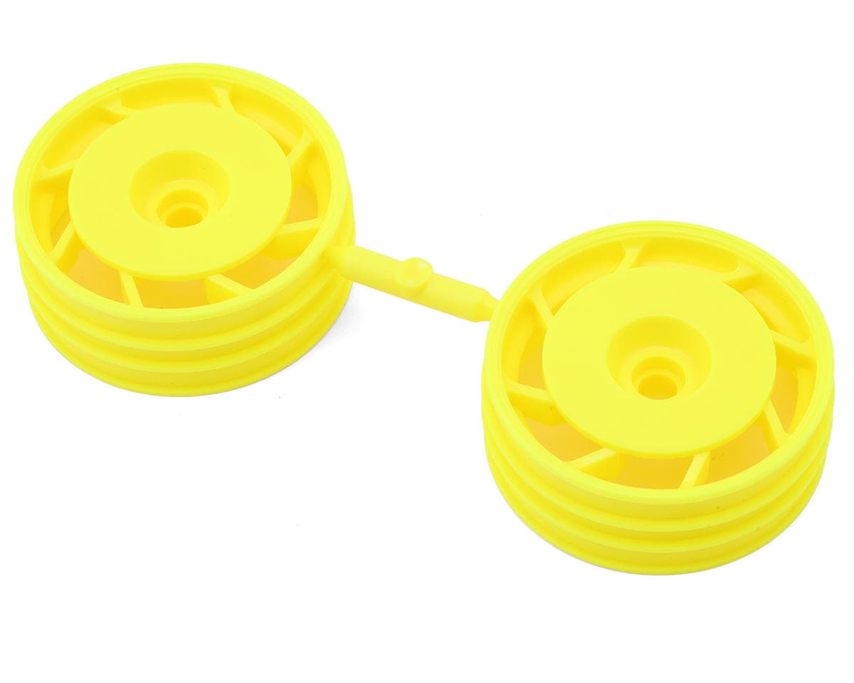 Kyosho Ultima 50mm 8D Front Wheels (Yellow) (2)