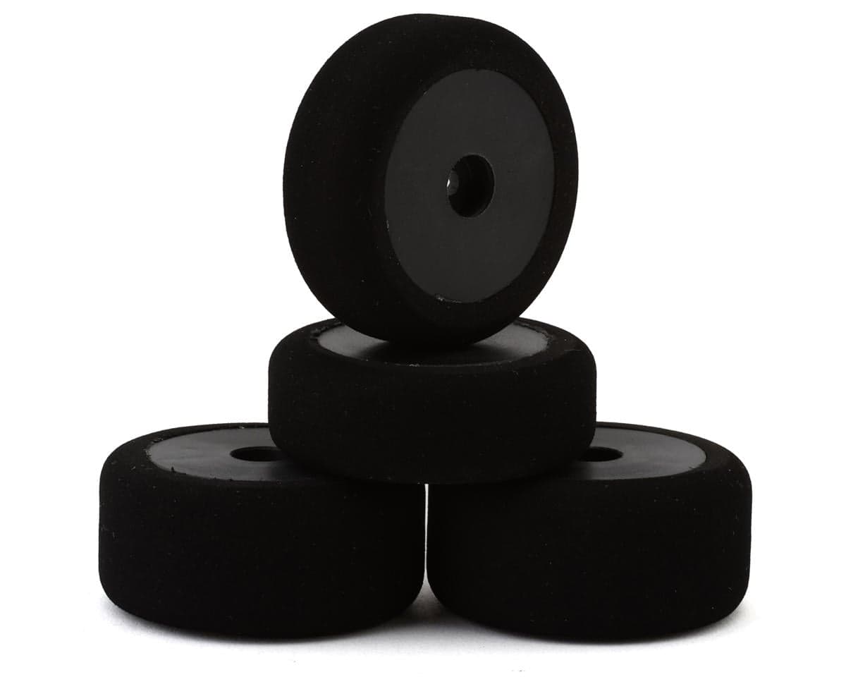 NEXX Racing Losi® Micro-B Pre-Mounted Foam Tires w/Solid Wheels (Black) (4)