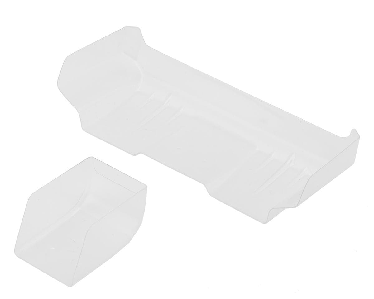 Aerox 1/10 7-Inch Wide Pre-Cut Rear Wing (Clear) (2-Piece) (1mm)