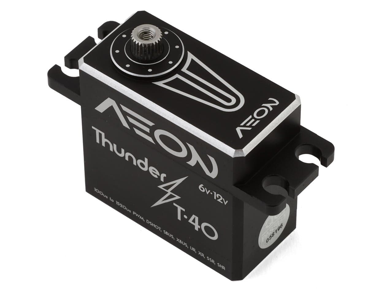Aeon RC T-40 Multi-Protocol 12V Programmable Digital Brushless Servo