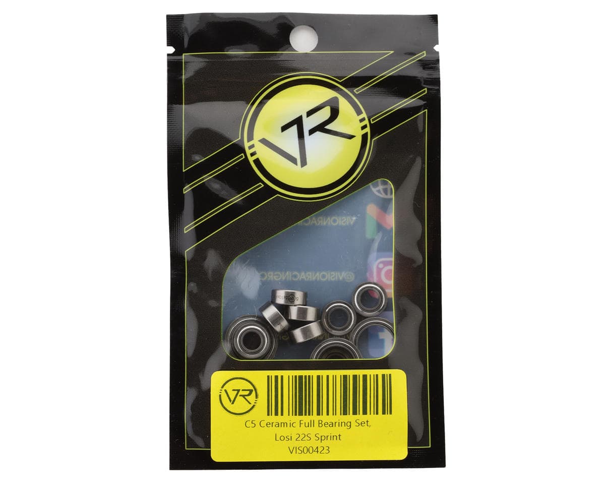 Vision Racing Losi 22S Sprint C5 Ceramic Full Bearing Set