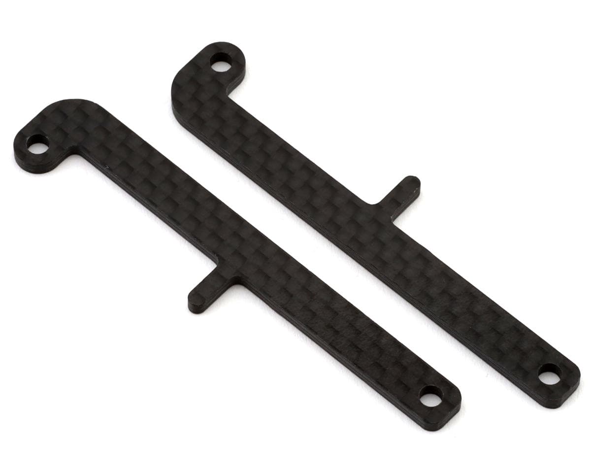 XRAY RX8E 2026 Carbon Fiber Battery Holders (2)